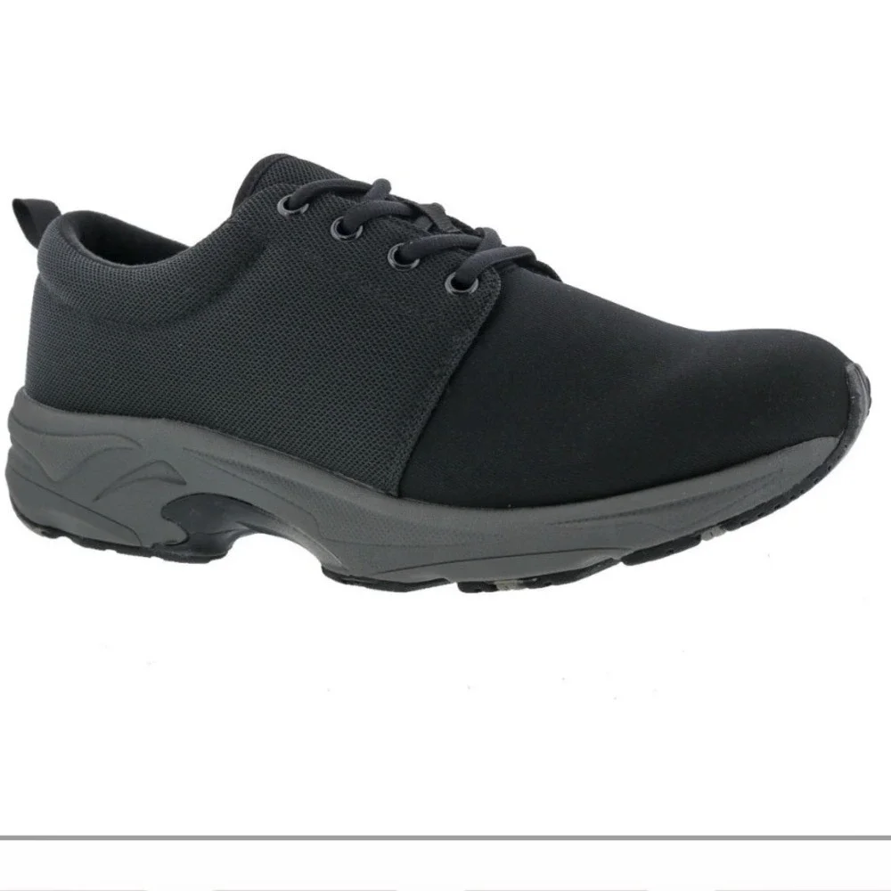 Drew Men's‎ Exceed Black Lace Up Comfort Casual Walking Shoe 10.5 Extra Wide